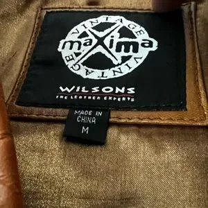 Vintage leather jacket